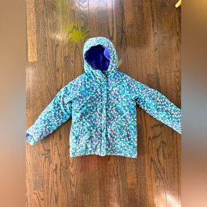 Girls Columbia snow jacket 7/8